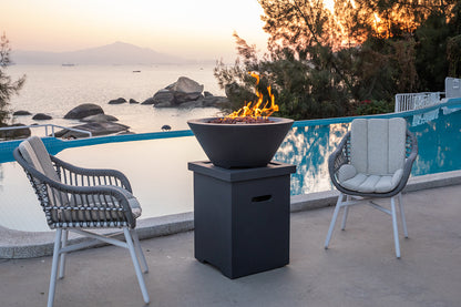 PORTLAND Pool Fire Bowl Only - Round (27"Dia. x 11")