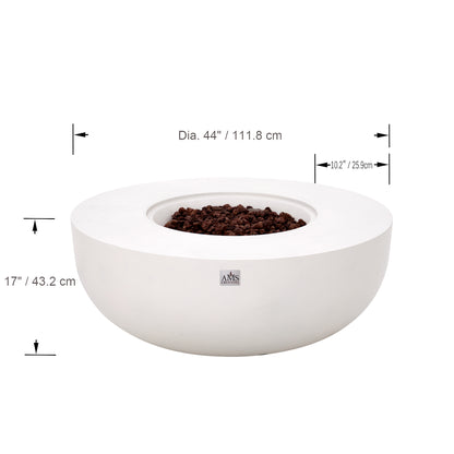 ECLIPSE Fire Bowl - Round (44"Dia.x17")