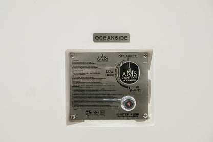 OCEANSIDE Fire Table - Square - Concealed Tank Storage