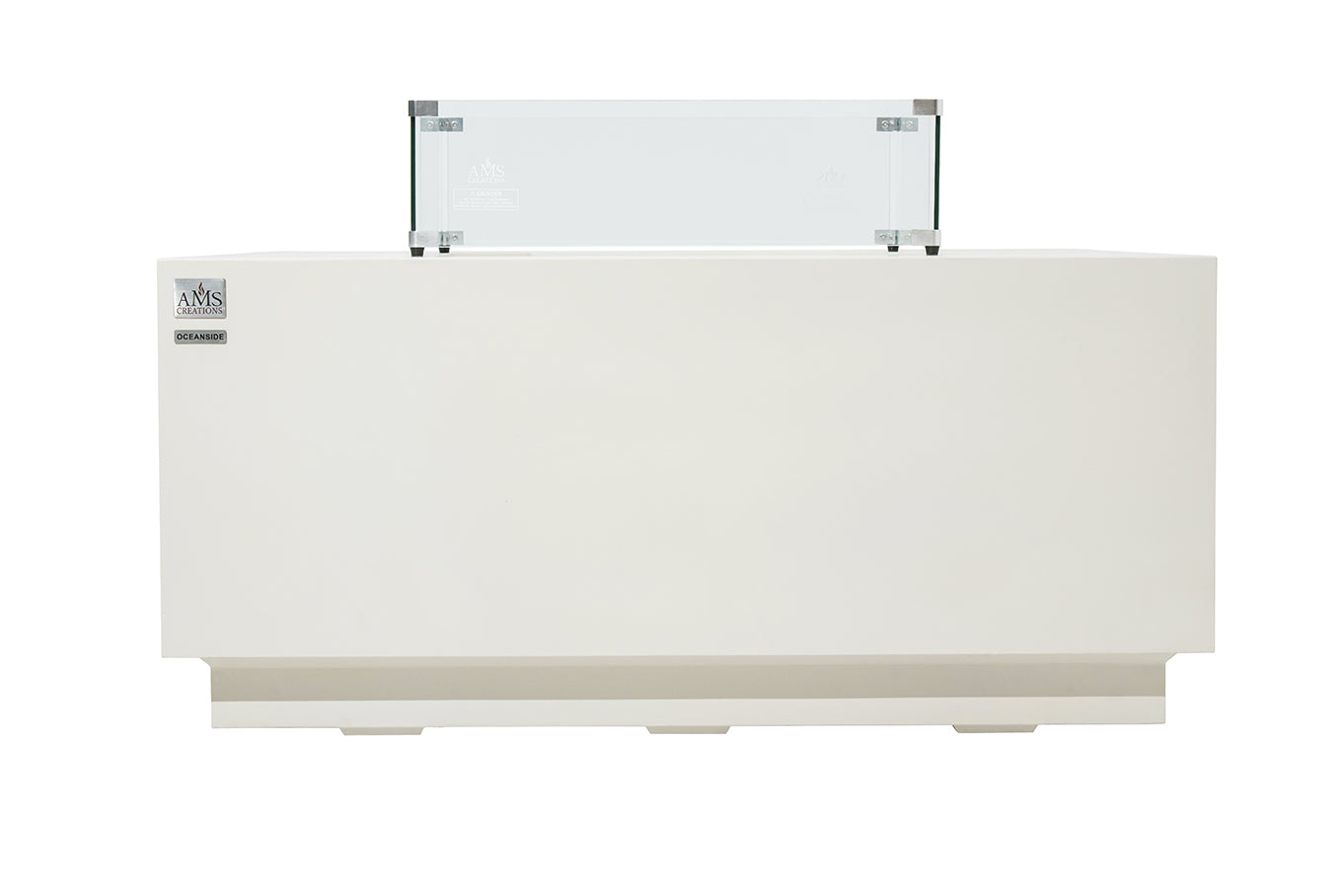 OCEANSIDE Fire Table - Square - Concealed Tank Storage
