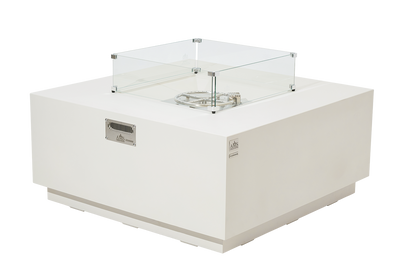 OCEANSIDE Fire Table - Square - Concealed Tank Storage