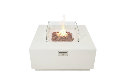 OCEANSIDE Fire Table - Square - Concealed Tank Storage