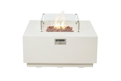 OCEANSIDE Fire Table - Square - Concealed Tank Storage