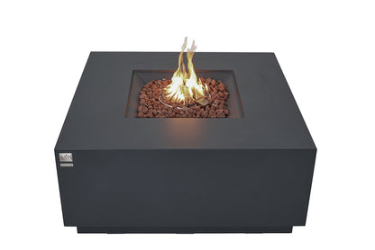 OCEANSIDE Fire Table - Square - Concealed Tank Storage