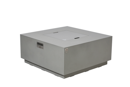OCEANSIDE Fire Table - Square - Concealed Tank Storage