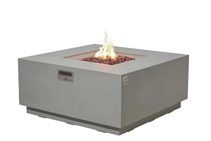OCEANSIDE Fire Table - Square - Concealed Tank Storage