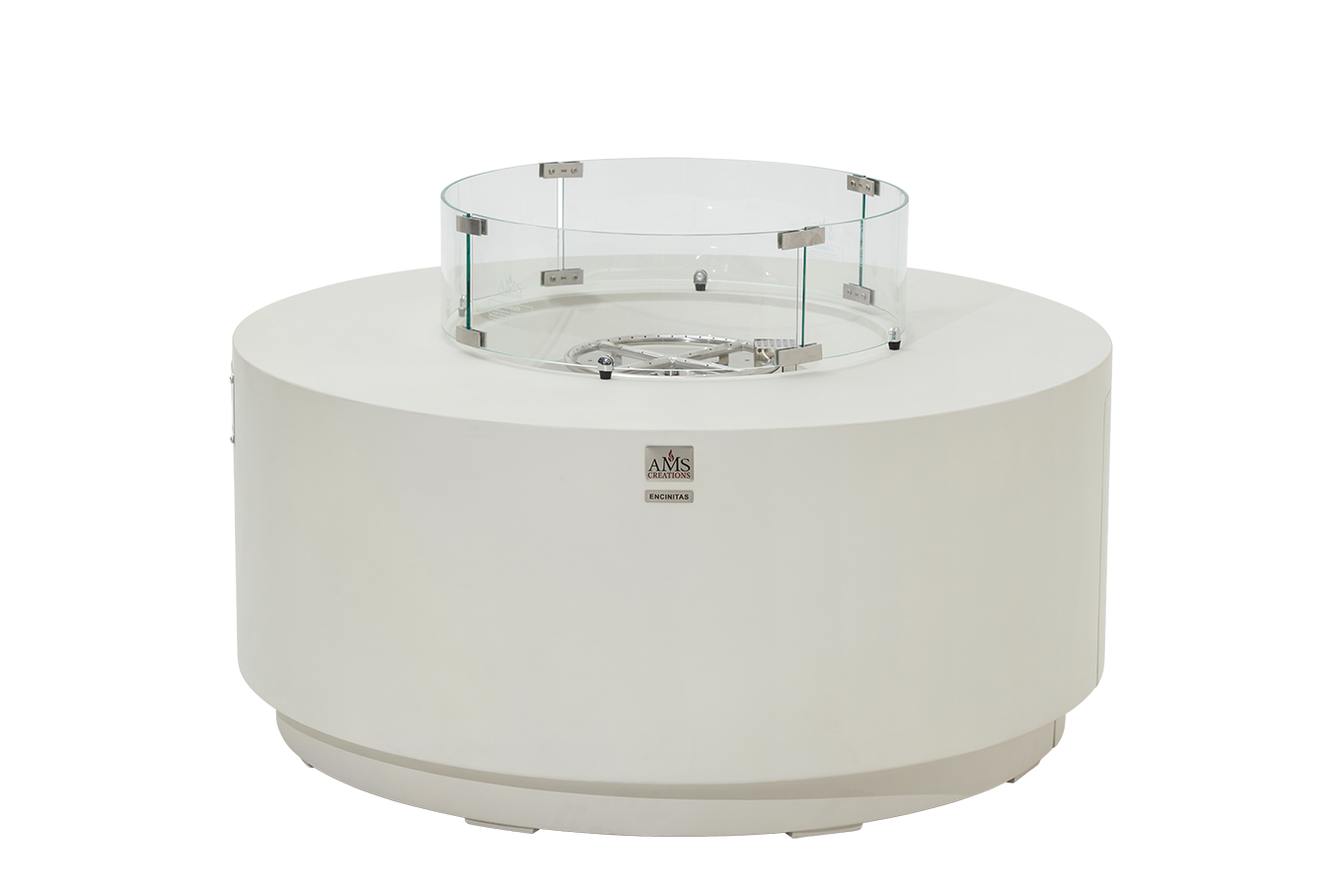 ENCINITAS  Fire Table - Round - Concealed Tank Storage
