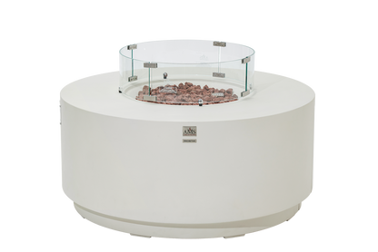 ENCINITAS  Fire Table - Round - Concealed Tank Storage