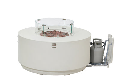 ENCINITAS  Fire Table - Round - Concealed Tank Storage