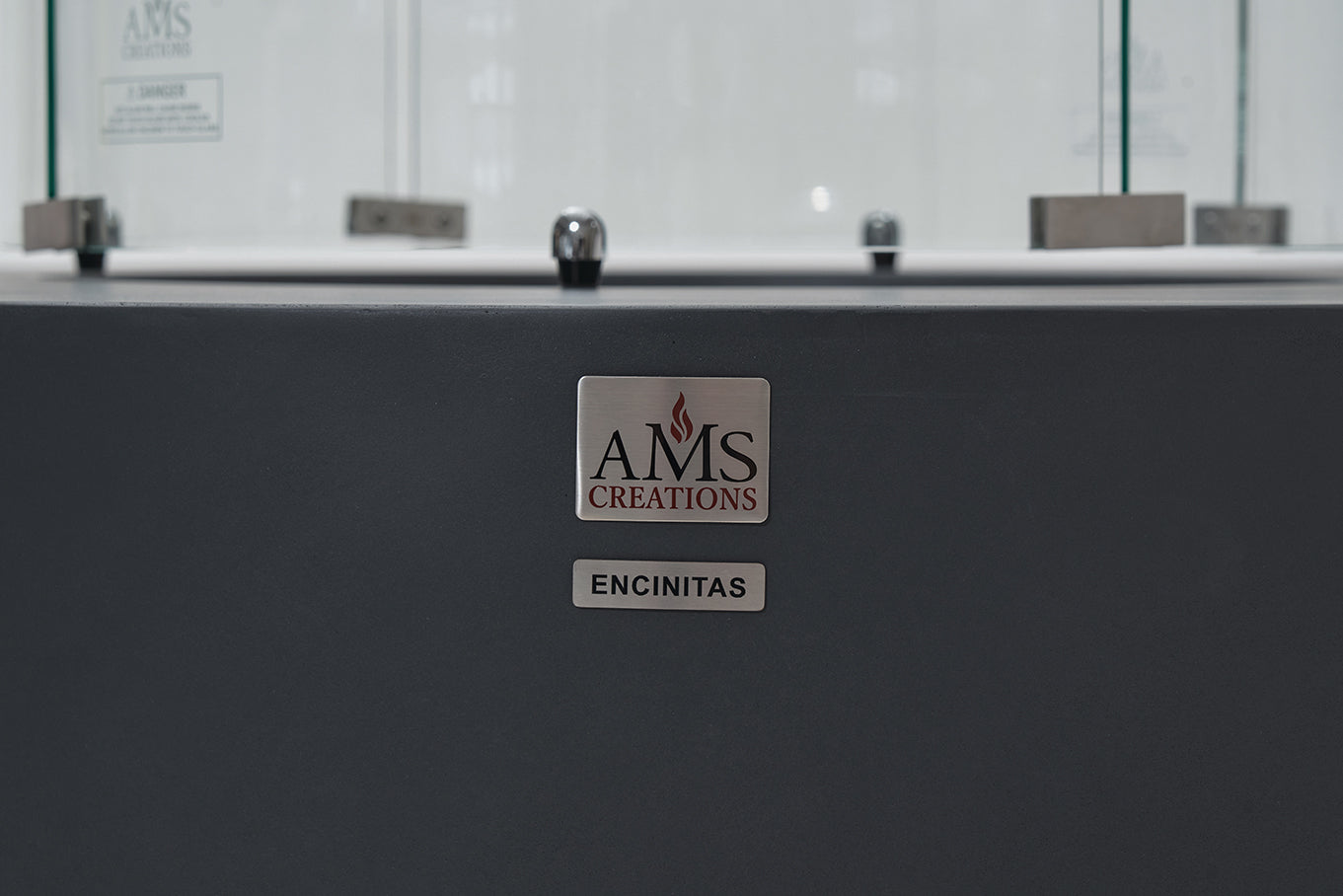 ENCINITAS  Fire Table - Round - Concealed Tank Storage