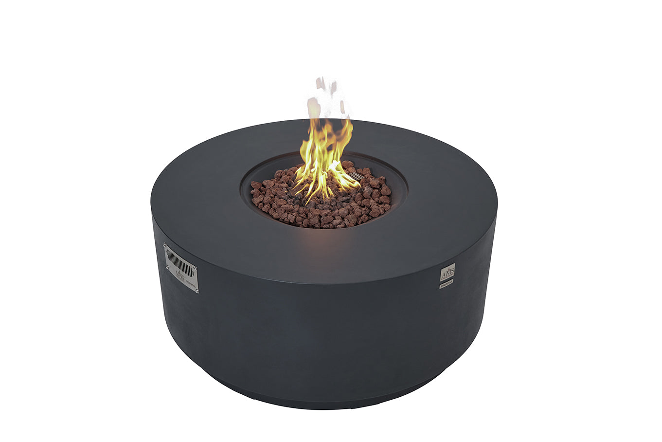 ENCINITAS  Fire Table - Round - Concealed Tank Storage