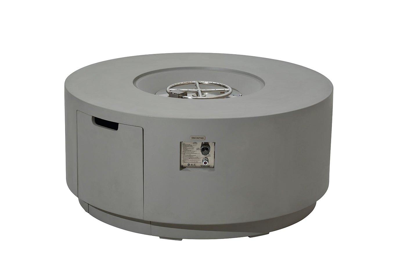 ENCINITAS  Fire Table - Round - Concealed Tank Storage