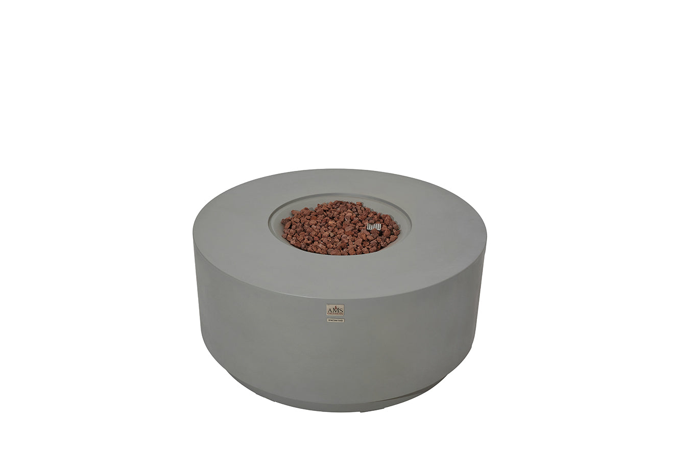 ENCINITAS  Fire Table - Round - Concealed Tank Storage