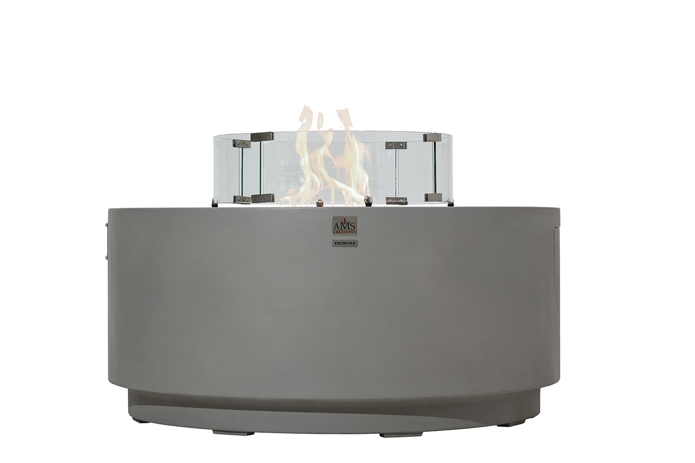 ENCINITAS  Fire Table - Round - Concealed Tank Storage