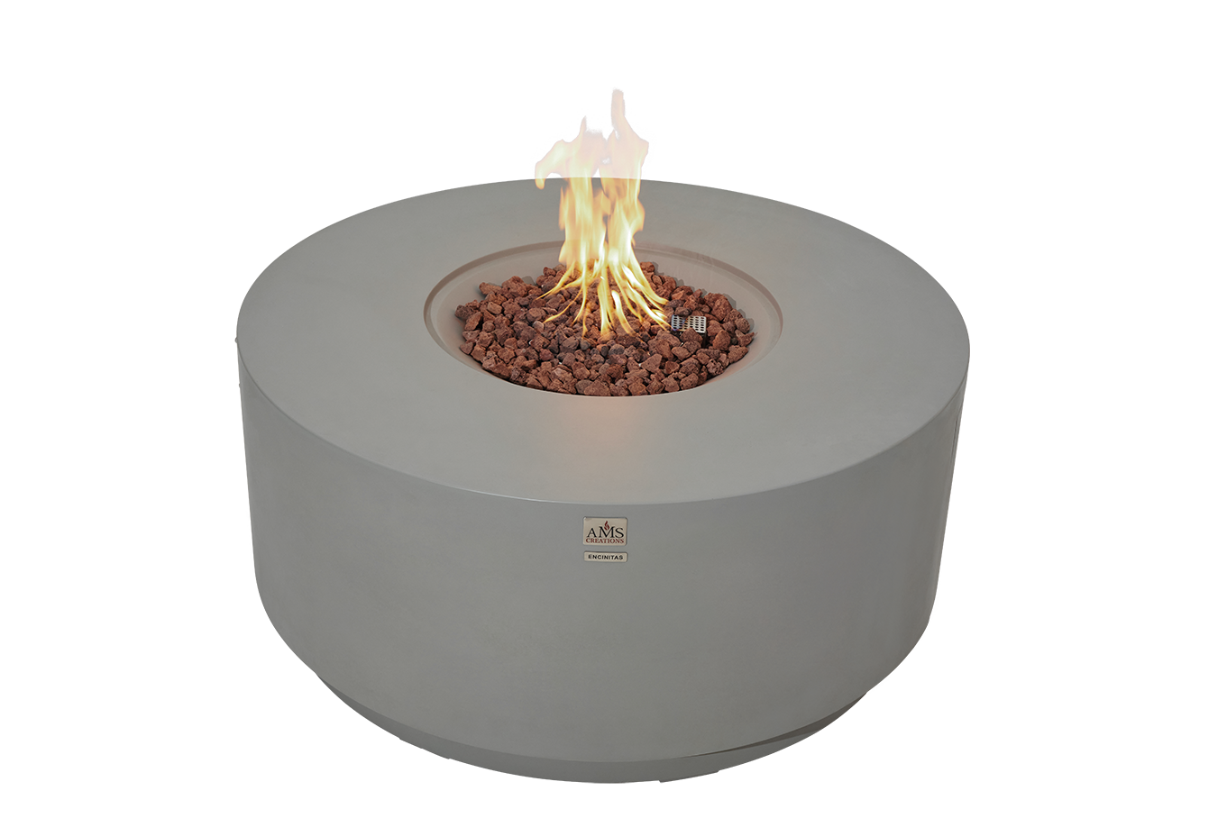 ENCINITAS  Fire Table - Round - Concealed Tank Storage