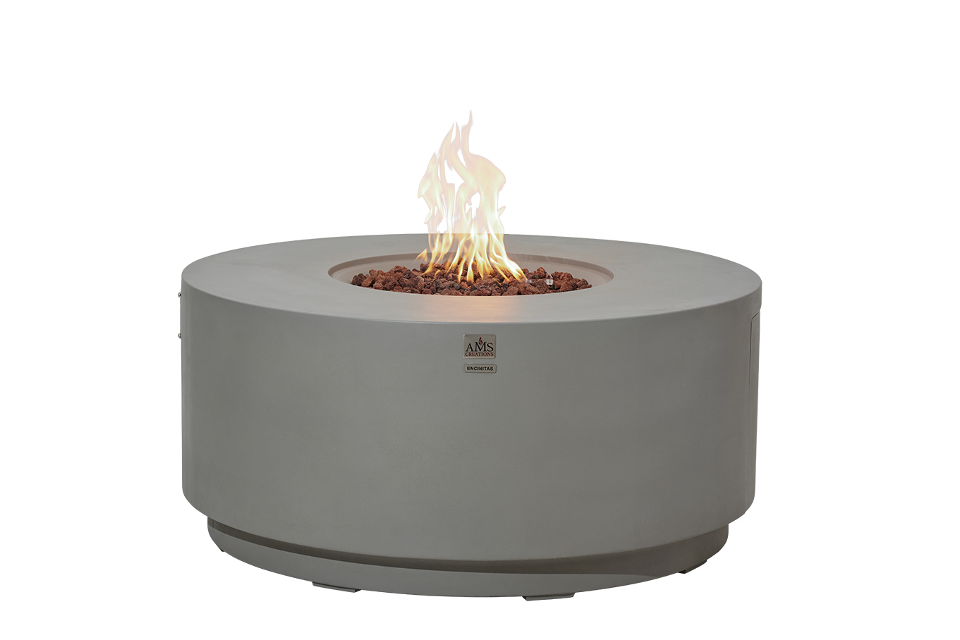 ENCINITAS  Fire Table - Round - Concealed Tank Storage