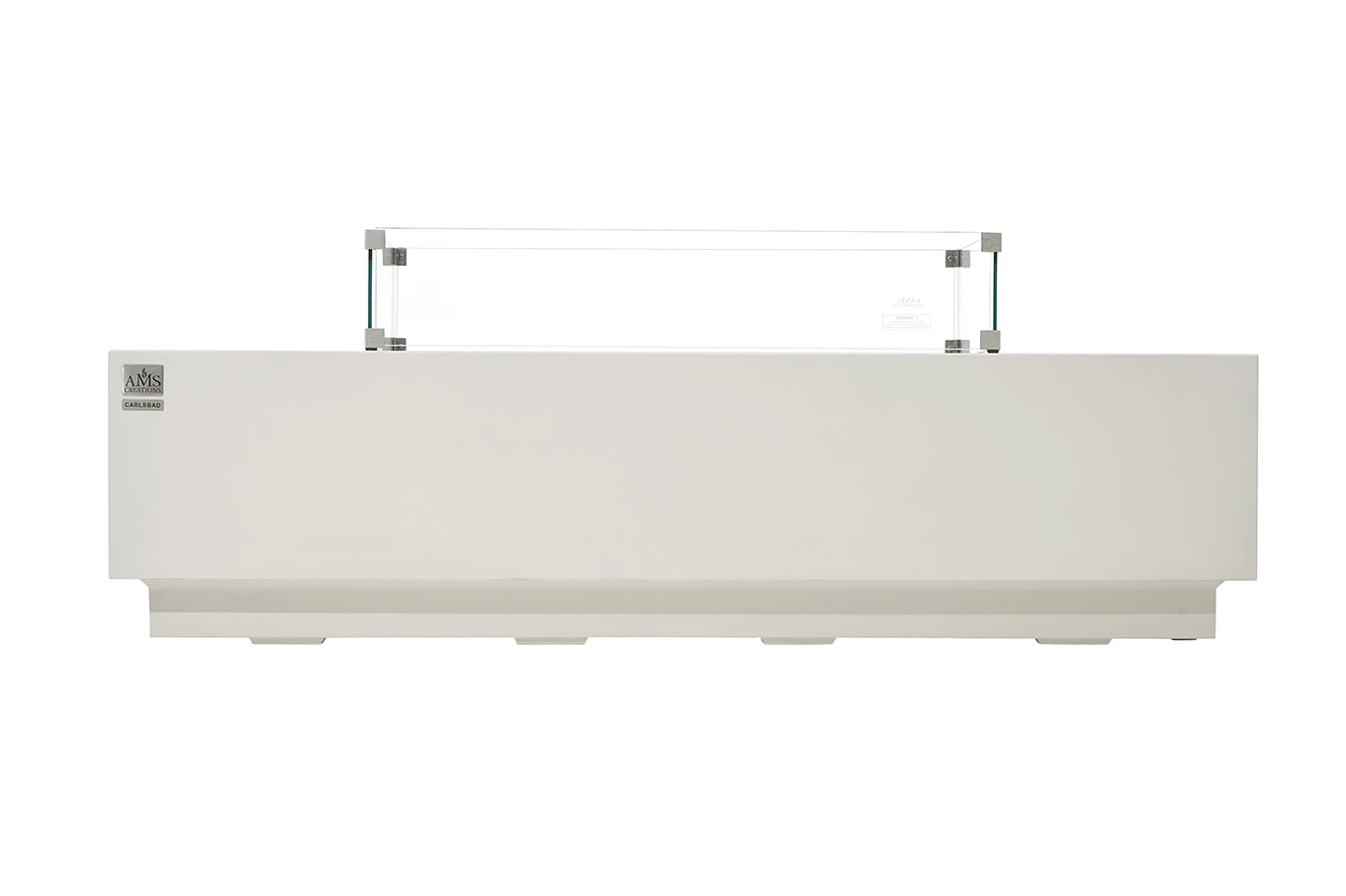 CARLSBAD Fire Table - Rectangular (66x32x17")- Concealed Tank Storage