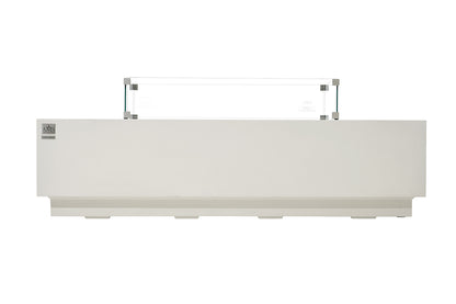 CARLSBAD Fire Table - Rectangular (66x32x17")- Concealed Tank Storage
