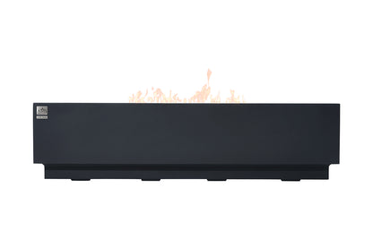 CARLSBAD Fire Table - Rectangular (66x32x17")- Concealed Tank Storage