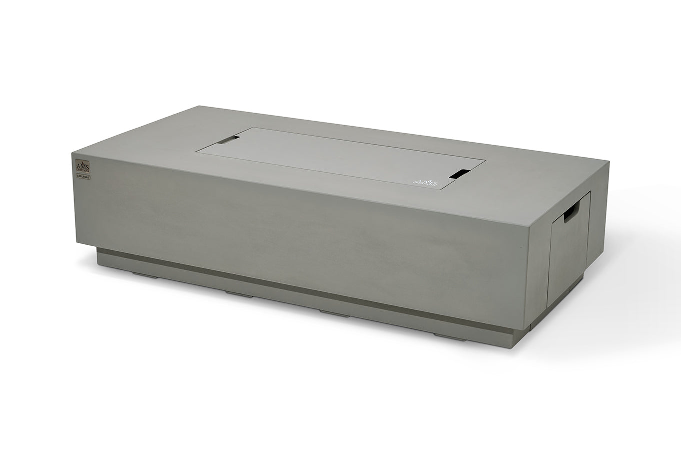 CARLSBAD Fire Table - Rectangular (66x32x17")- Concealed Tank Storage