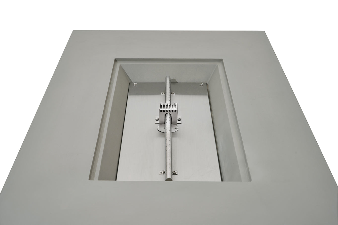CARLSBAD Fire Table - Rectangular (66x32x17")- Concealed Tank Storage