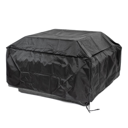 ALBANY Fire Table - Square (36x36x15") - Wind Guard & Burner Lid Included