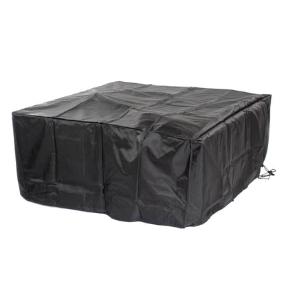 ALBANY Fire Table - Square (36x36x15") - Wind Guard & Burner Lid Included