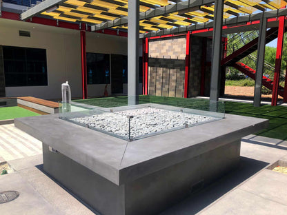 TFW Bressi Ranch Carlsbad Custom Fire Table by AMS Fireplace Inc.