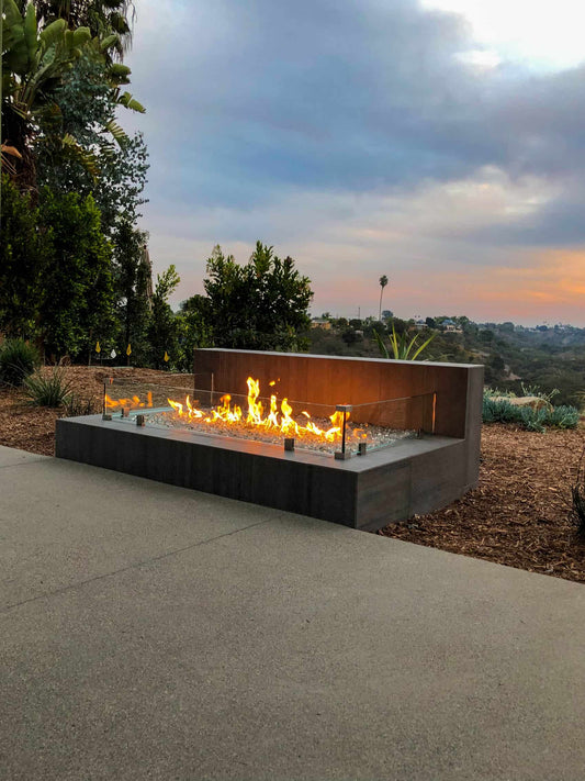 Custom Fire Table by AMS Fireplace Inc. - Clairemont, CA
