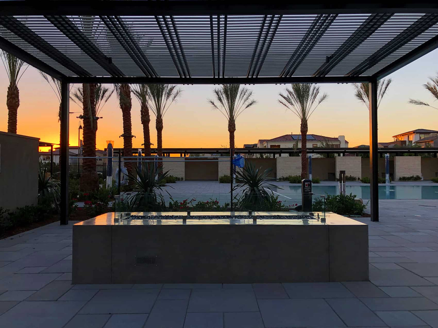 Grant Construction Irvine - Custom Fire Table by AMS Fireplace Inc.