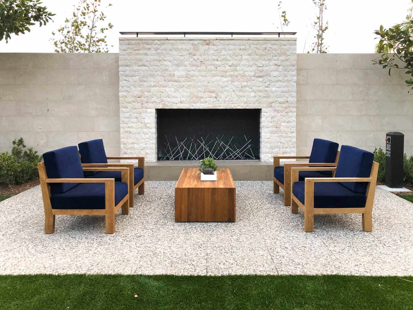 Grant Construction Irvine - Custom Fireplaces by AMS Fireplace Inc.