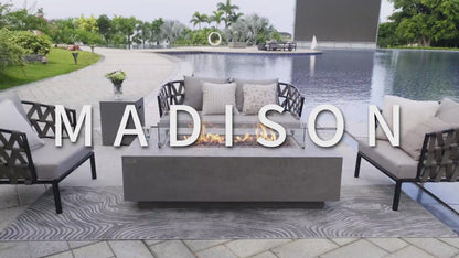 MADISON Fire Table - Rectangular (60x32x17")
