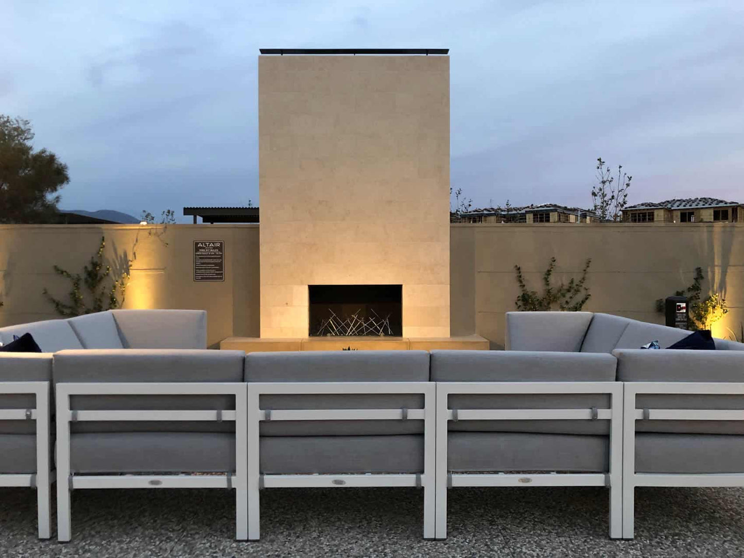 Grant Construction Irvine - Custom Fireplaces by AMS Fireplace Inc.