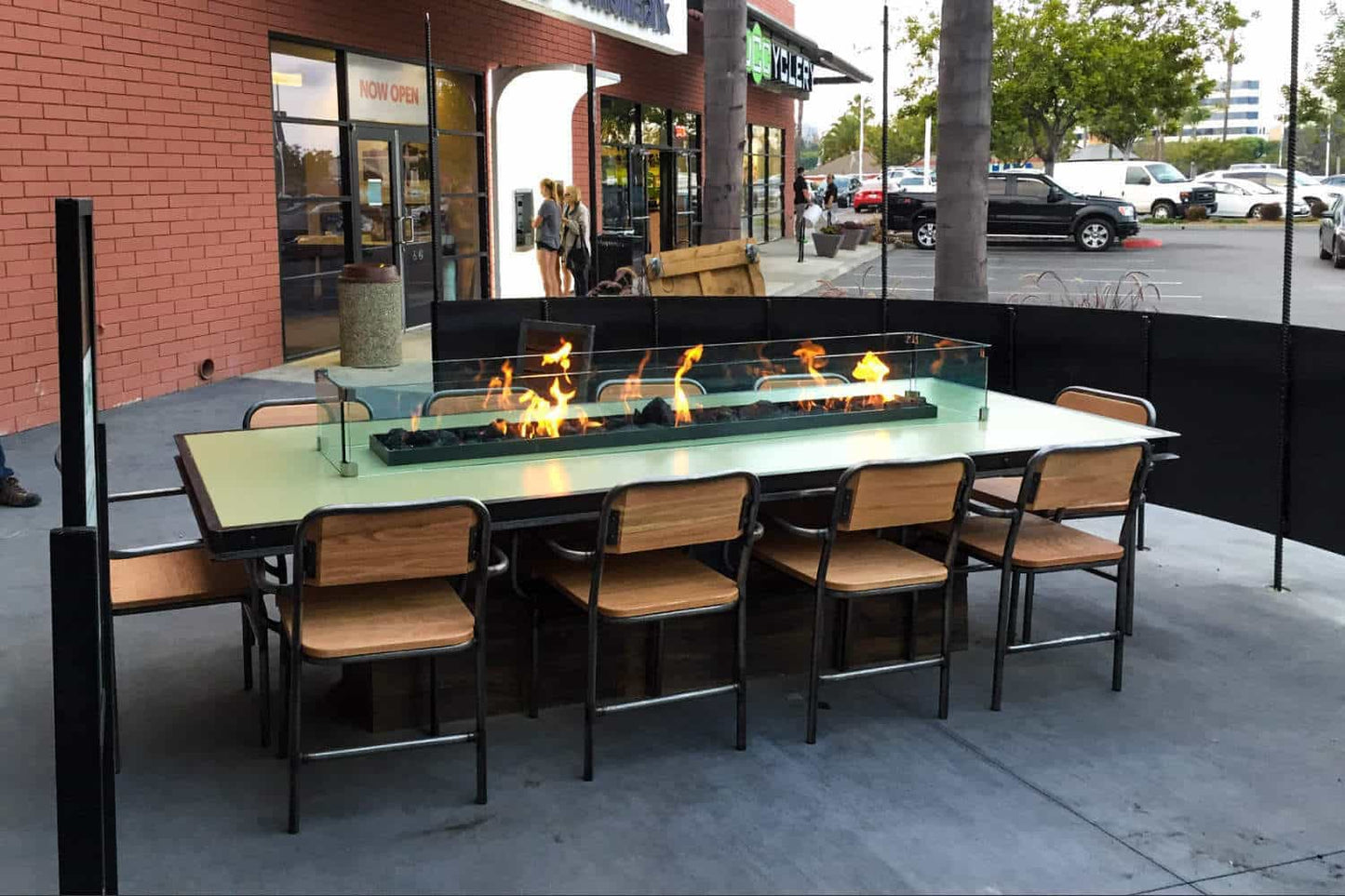 Custom Fire Table for Urban Plates