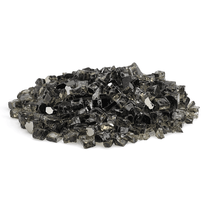 1/2" Bronze Reflective Fire Glass - 10lbs | AMS Fireplace