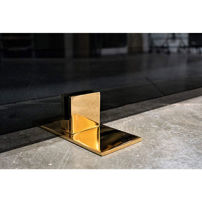 Midnight - Modern Free Standing Glass Fireplace Screen